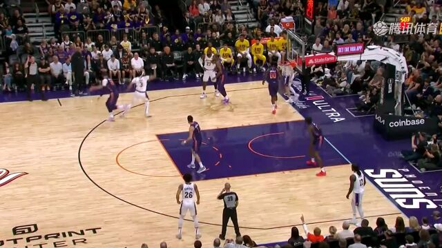 【2024年02月26日 湖人vs太阳集锦】弩机大帽浓眉！