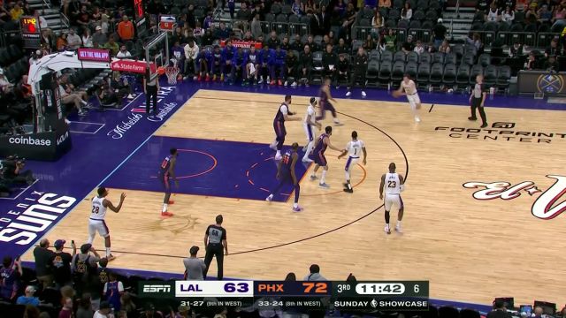 【2024年02月26日 湖人vs太阳集锦】你有张良计我有过墙梯！里夫斯杜兰特对飙三分你来我往