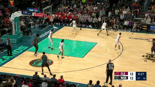 【2024年02月26日 骑士vs奇才集锦】又帅又能打！ 库兹马运球后撤三分命中打停骑士