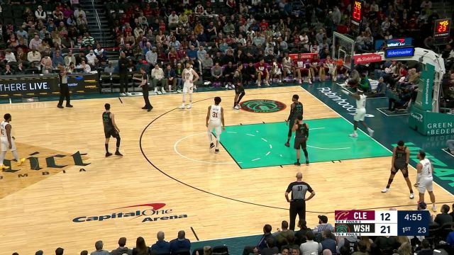 【2024年02月26日】骑士vs奇才第1节中文解说录像回放