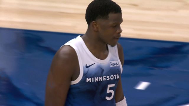 【2024年02月28日 马刺vs森林狼集锦】还好问题不大！爱德华兹易边再战重新登场上篮得手