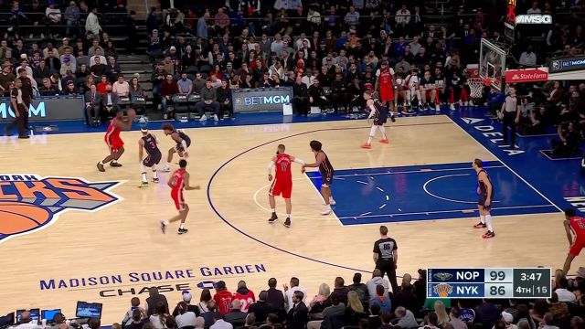 【2024年02月28日 鹈鹕vs尼克斯集锦】弹道无需修正 墨菲三分穿云箭手起刀落