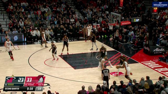 【2024年02月28日 热火vs开拓者集锦】巴特勒vs开拓者集锦 连续冲击篮下轻取22+9助攻