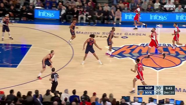 【2024年02月28日 鹈鹕vs尼克斯集锦】一个变向晃晕你 墨菲轻松过掉防守起飞灌篮