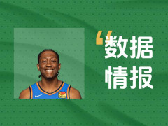 稳扎稳打！J-威廉姆斯半场状态可佳出场17分钟砍下16分