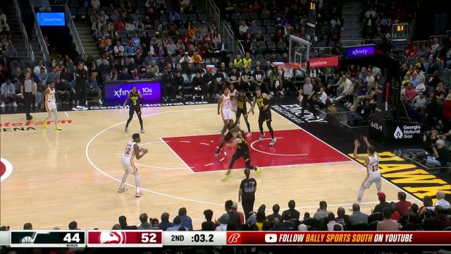 【2024年02月28日 爵士vs老鹰集锦】手稳心不慌！博格达诺维奇飚中半场准压哨三分