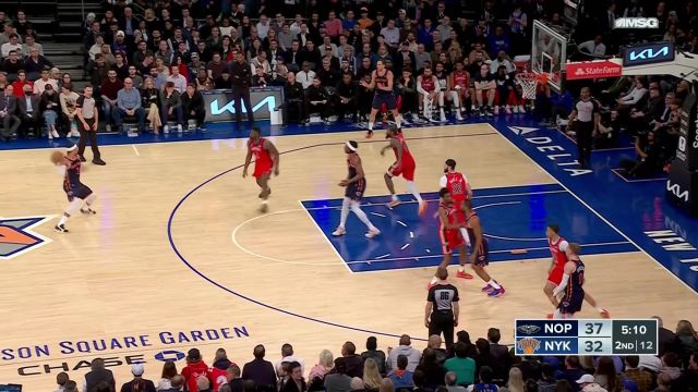 【2024年02月28日 鹈鹕vs尼克斯集锦】博格达诺维奇出其不意送妙传 阿丘瓦旱地拔葱双手炸筐