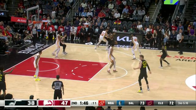 【2024年02月28日 爵士vs老鹰集锦】怎一个强硬了得！塞克斯顿空中极限对抗打成2+1