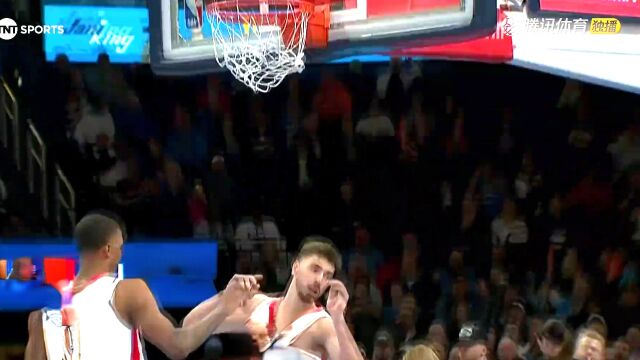 【2024年02月28日 火箭vs雷霆集锦】炸裂！霍姆格伦空接背身隔扣申京