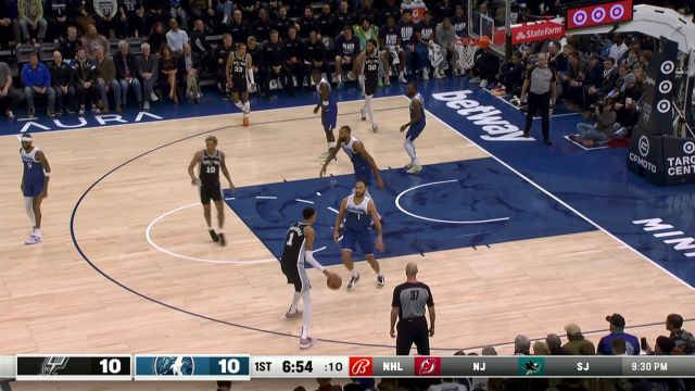 【2024年02月28日 马刺vs森林狼集锦】你说他是得分后卫都有人信 文班亚马拜佛撤步戏耍李凯尔三分出手一箭穿心