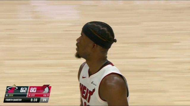 【2024年02月28日】NBA常规赛：热火vs开拓者第4节中文解说录像回放