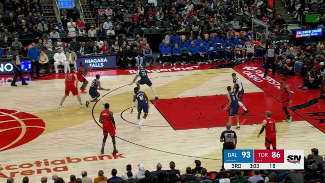 【2024年02月29日 独行侠vs猛龙集锦】独行侠vs猛龙五佳球 东契奇戏耍猛龙防线轻松中投取分