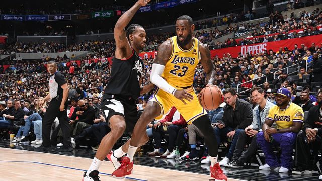 【2024年02月29日 湖人vs快船集锦】湖人116-112快船 詹姆斯末节独揽19+4导演绝地大翻盘