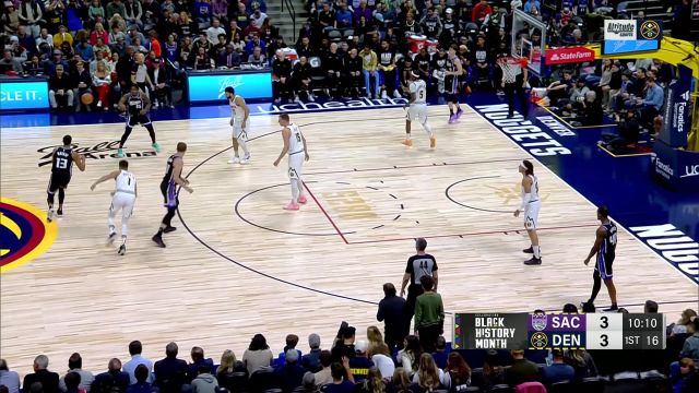 【2024年02月29日 国王vs掘金集锦】基根穆雷vs掘金集锦 里突外投21分双拳难敌四手