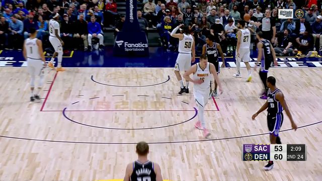 【2024年02月29日 国王vs掘金集锦】发泄心中的怒火 萨博尼斯连线蒙克空接暴扣