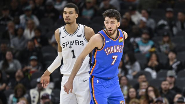 【2024年03月01日 雷霆vs马刺集锦】雷霆118-132马刺 文班28+13+7亚历山大31+6 马刺爆冷终结雷霆6连胜