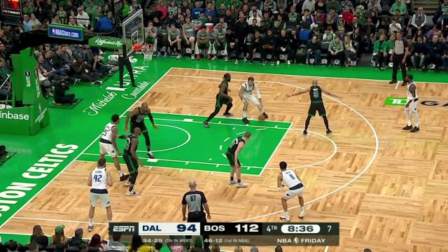 【2024年03月02日 独行侠vs凯尔特人集锦】当家球星之间的对决！东契奇顶着布朗创造出手机会转身后仰打进