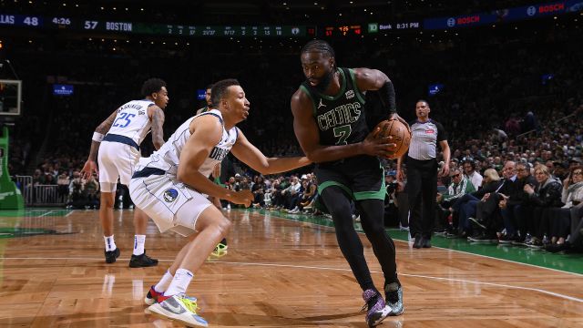 【2024年03月02日 独行侠vs凯尔特人集锦】独行侠vs凯尔特人五佳球 东契奇声东击西送妙传 布朗转体360上篮