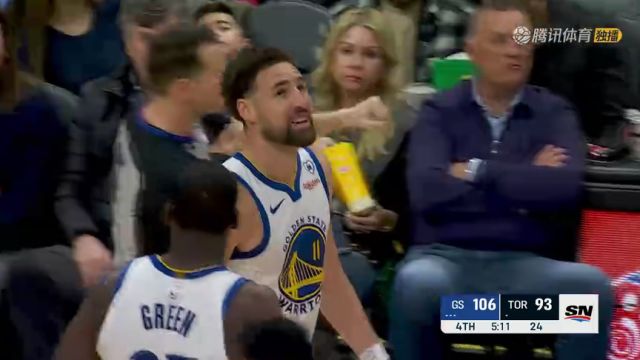 【2024年03月02日 勇士vs猛龙集锦】板凳席沸腾了！TJD0.2秒压哨中距离命中