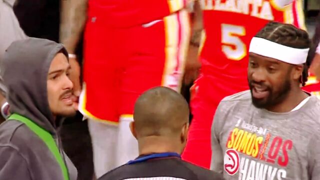 【2024年03月03日 老鹰vs篮网集锦】离谱！穆雷比赛中没有回话 被托尼兄弟吹T