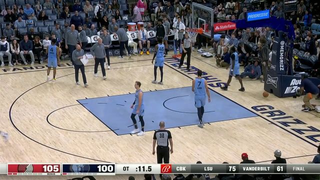 【2024年03月03日 开拓者vs灰熊集锦】化身开拓者的奇兵！班顿关键补篮杀死比赛悬念