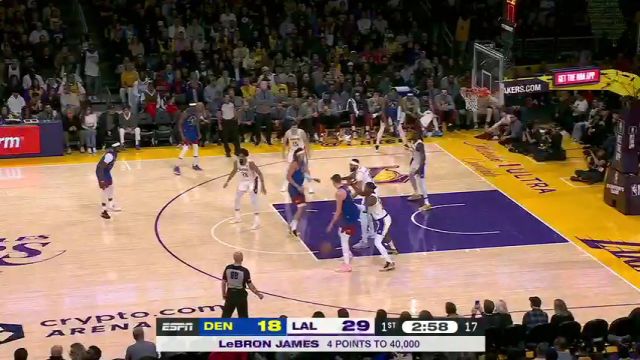 【2024年03月03日】掘金vs湖人第1节中文解说录像回放