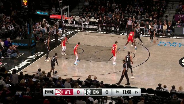 【2024年03月03日 老鹰vs篮网集锦】开场先来一个下马威 芬妮史密斯接球暴扣气势如虹