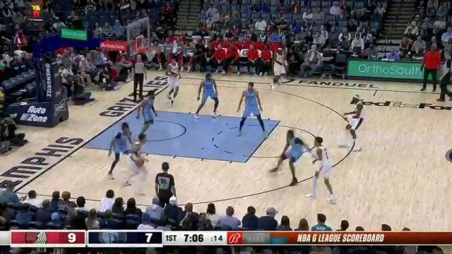 【2024年03月03日】NBA常规赛：开拓者vs灰熊第1节中文解说录像回放