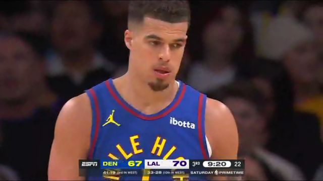 【2024年03月03日】掘金vs湖人第3节英文原声录像回放