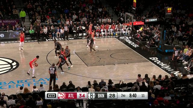 【2024年03月03日 老鹰vs篮网集锦】老鹰102-114篮网 布里奇斯狂轰38+5率队逆转翻盘