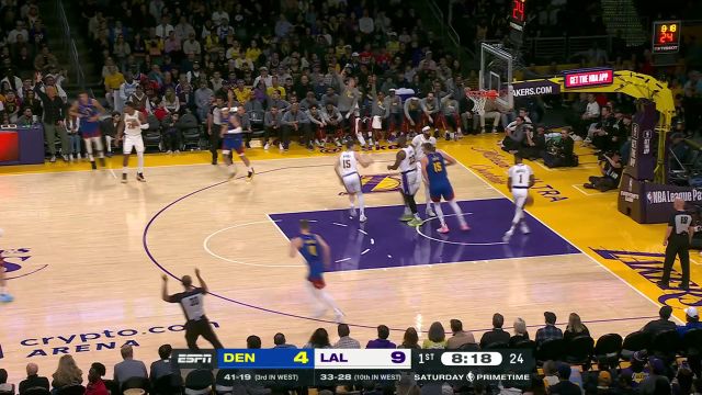 【2024年03月03日 掘金vs湖人集锦】延续上场手感！小波特外线开火连中两记三分