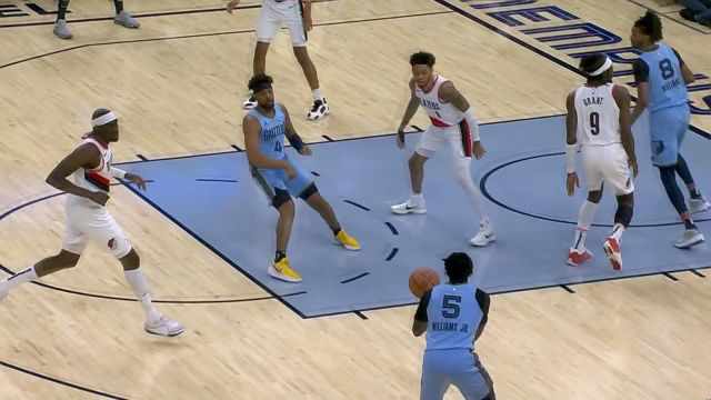 【2024年03月03日 开拓者vs灰熊集锦】包揽球队得分重任！小文斯-威廉姆斯开局手感火热里突外投连得10分