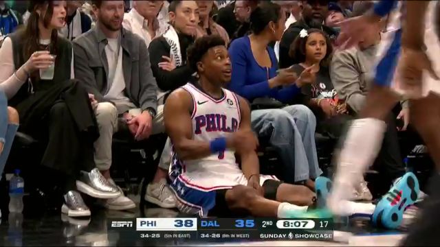 【2024年03月04日】NBA常规赛：费城vs独行侠第2节英文原声录像回放