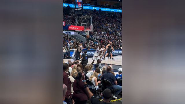 【2024年03月04日 76人vs独行侠集锦】东欧组合联手对敌 第一视角观看东契奇连线欧文抛投上篮