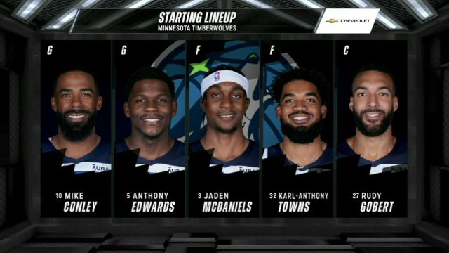 【2024年03月05日】开拓者vs森林狼第1节英文原声录像回放