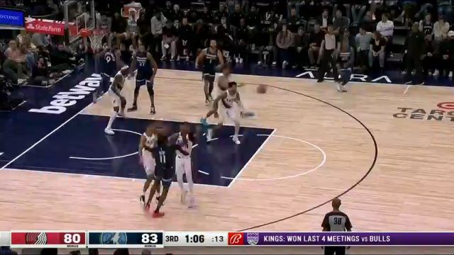 【2024年03月05日】开拓者vs森林狼第3节中文解说录像回放