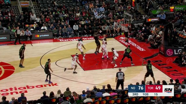 【2024年03月06日】NBA常规赛：鹈鹕vs猛龙中文解说全场录像回放