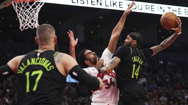 【2024年03月06日 鹈鹕vs猛龙集锦】鹈鹕139-98猛龙 鹈鹕7人得分上双大胜猛龙