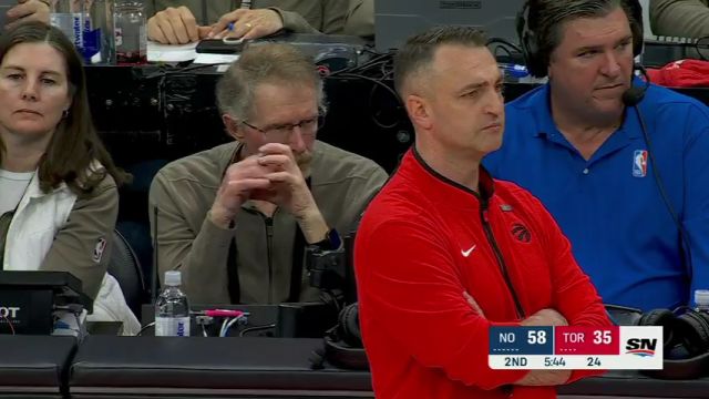 【2024年03月06日】NBA常规赛：鹈鹕vs猛龙第2节英文原声录像回放