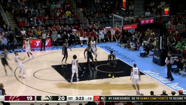 【2024年03月07日 骑士vs老鹰集锦】DPOY的含金量 贾勒特-艾伦正面封盖残暴扇飞