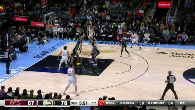 【2024年03月07日 骑士vs老鹰集锦】内线双塔发威 韦德和阿伦蓄势待发肆意虐筐