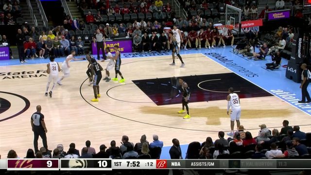 【2024年03月07日 骑士vs老鹰集锦】延续良好手感 韦德反跑空中接力2+1稳稳拿下