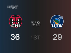 公牛首节领先爵士，塞克斯顿得到9分，怀特得到11分