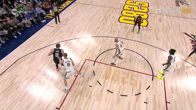 【2024年03月08日 凯尔特人vs掘金集锦】戈登九天揽月砸扣补进！替补席看傻眼了