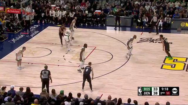 【2024年03月08日】NBA常规赛：凯尔特人vs掘金第2节中文解说录像回放