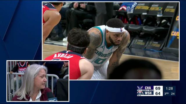 【2024年03月09日】黄蜂vs奇才第3节英文原声录像回放