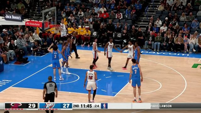 【2024年03月09日 热火vs雷霆集锦】进攻端机智操作 巴特勒虚晃一枪点飞防守强势造杀伤拿下2+1