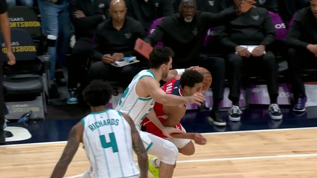 【2024年03月09日 黄蜂vs奇才集锦】我跌跌又撞撞好比浪涛！普尔见缝插针失衡上篮打成2+1