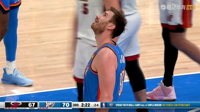 【2024年03月09日】2023/24赛季NBA常规赛：热火 VS 雷霆 全场录像回放