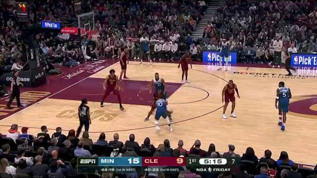 【2024年03月09日】森林狼vs骑士第1节中文解说录像回放